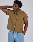 Pantry Button-Up - Desert Brown