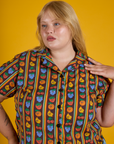 Fruit Fantasy Pantry Button-Up