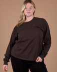 Long Sleeve Burly Tee - Espresso Brown