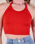 Halter Top - Mustang Red *FINAL SALE*