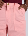 Work Pants - Baby Pink
