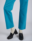 Short Sleeve Jumpsuit - Hawaiian Blue