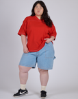 Burly Jersey - Mustang Red