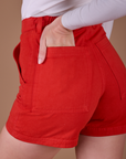 Classic Work Shorts - Mustang Red