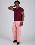 Work Pants - Baby Pink