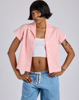 Pantry Button-Up - Baby Pink