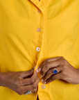 Pantry Button-Up - Sunshine Yellow