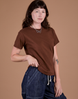 Burly Tee - Fudgesicle Brown