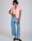 Pantry Button-Up - Baby Pink