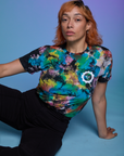 Classic Tee in Rainbow Magic Waters on Tiara