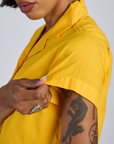 Pantry Button-Up - Sunshine Yellow
