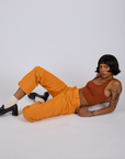Work Pants - Creamsicle Orange