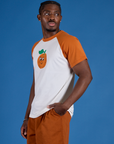 Produce Raglan Tee - Orange