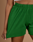 TRY-A-STYLE - Athletic Shorts - Forest Green *FINAL SALE*
