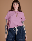 Burly Tee - Lilac Purple