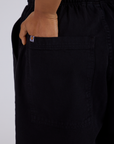 Drawstring Shorts - Basic Black