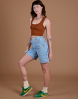 Carpenter Shorts - Light Wash