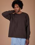 Long Sleeve Burly Tee - Espresso Brown