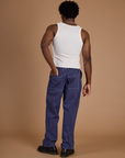 Railroad Denim Work Pants - Faded Grape Overdye