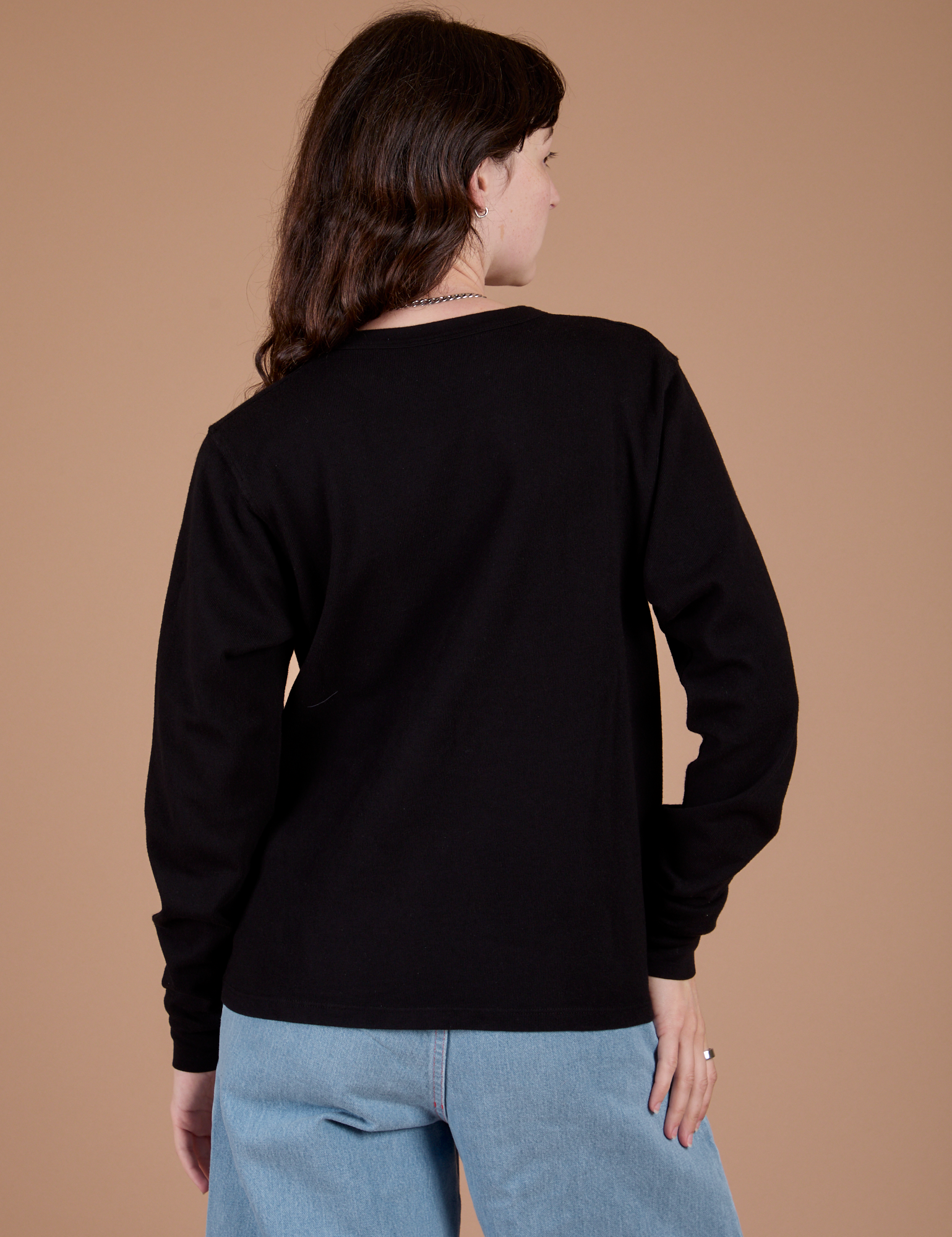 Long Sleeve Burly Tee - Basic Black