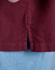 Painted Pantry Button-Up - Red Wine