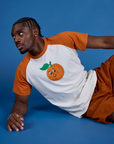 Produce Raglan Tee - Orange