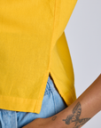 Pantry Button-Up - Sunshine Yellow