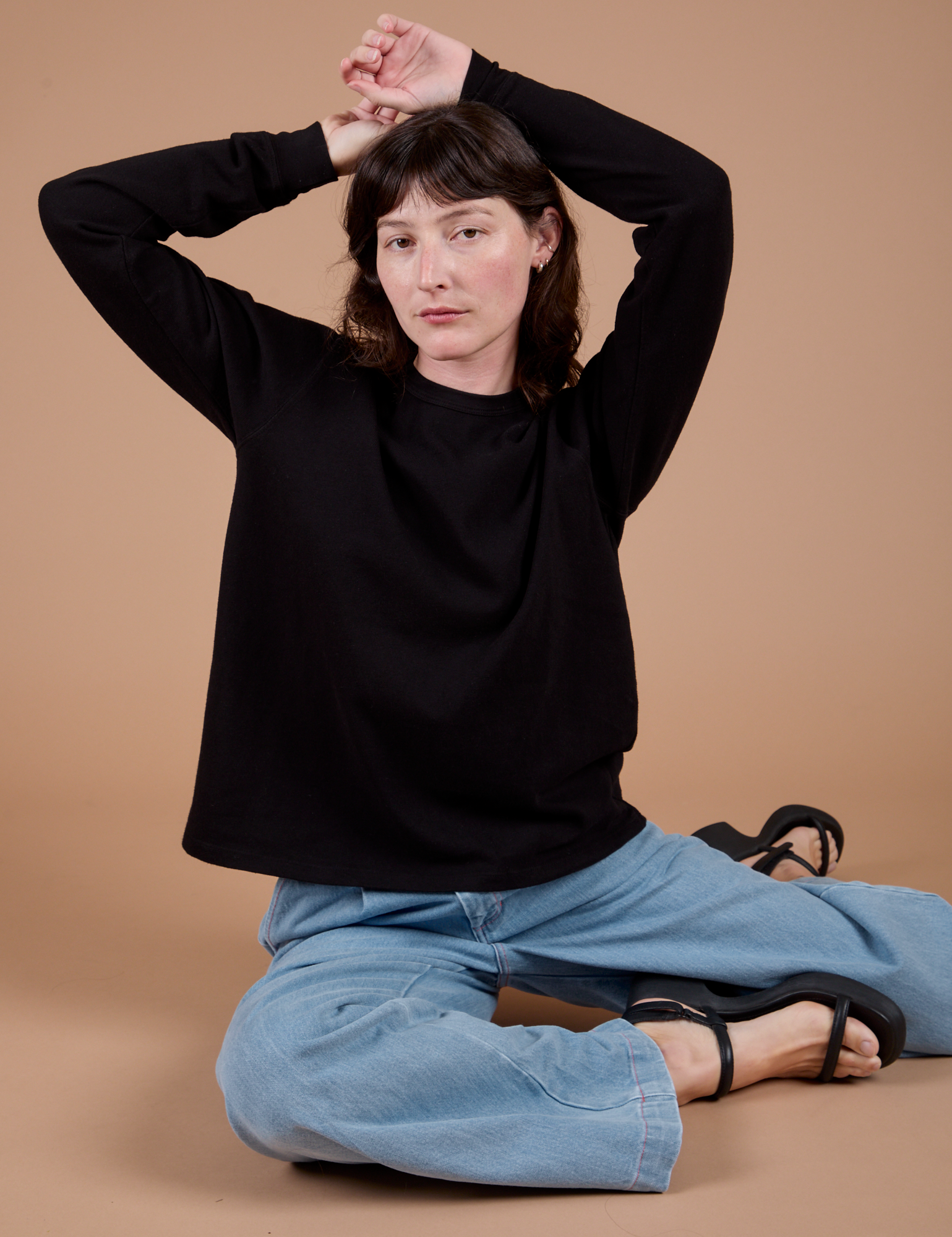 Long Sleeve Burly Tee - Basic Black