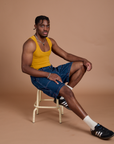Carpenter Shorts - Dark Wash