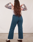 Work Pants in Lagoon back view on Sydney