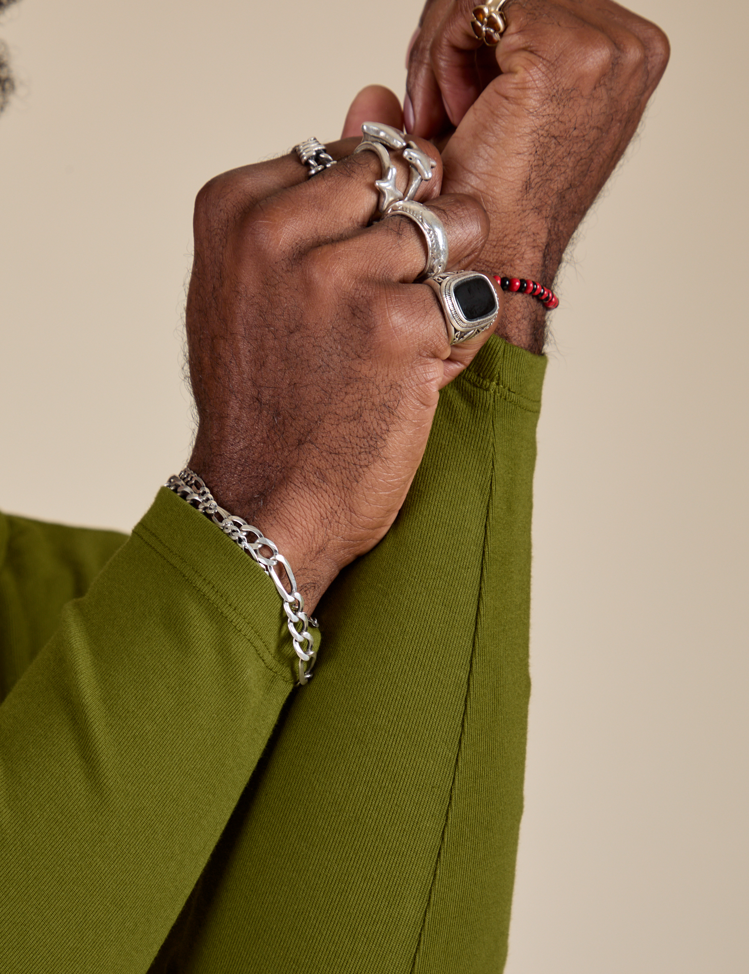 Long Sleeve Baby Tee - Summer Olive