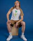 Produce Raglan Tee in Onion on Grant