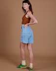 Carpenter Shorts - Light Wash
