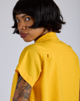 Pantry Button-Up - Sunshine Yellow