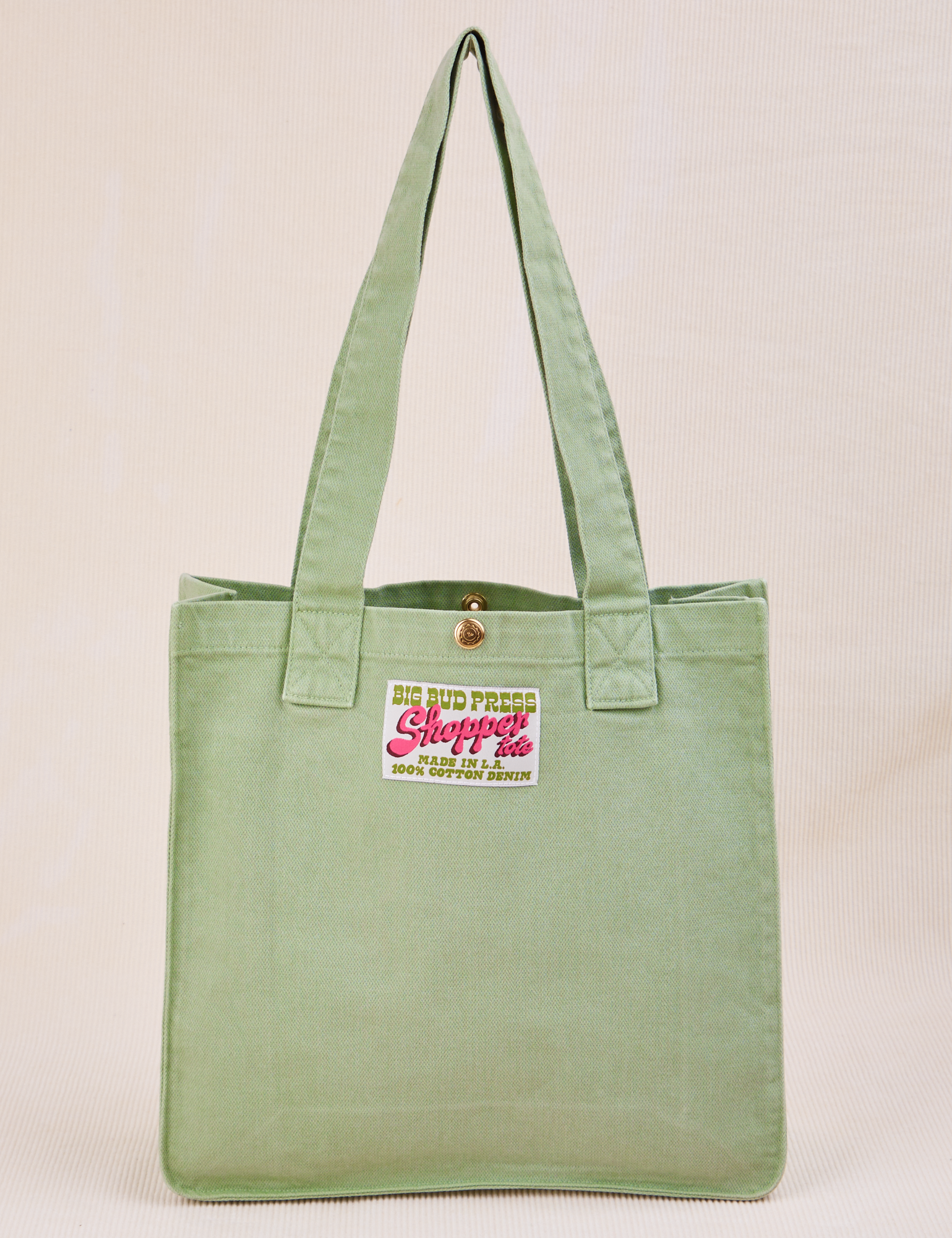 Shopper Tote Bag in Sage Green
