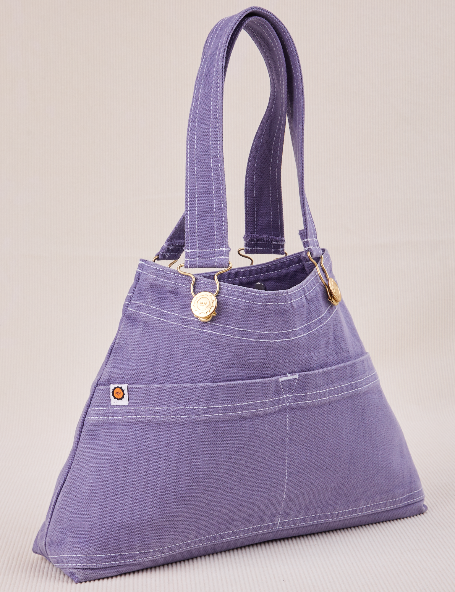 Overall Handbag in Faded Grape