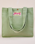 Shopper Tote Bag in Sage Green