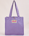 Shopper Tote Bag in Faded Grape
