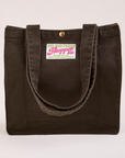 Shopper Tote Bag in Espresso Brown