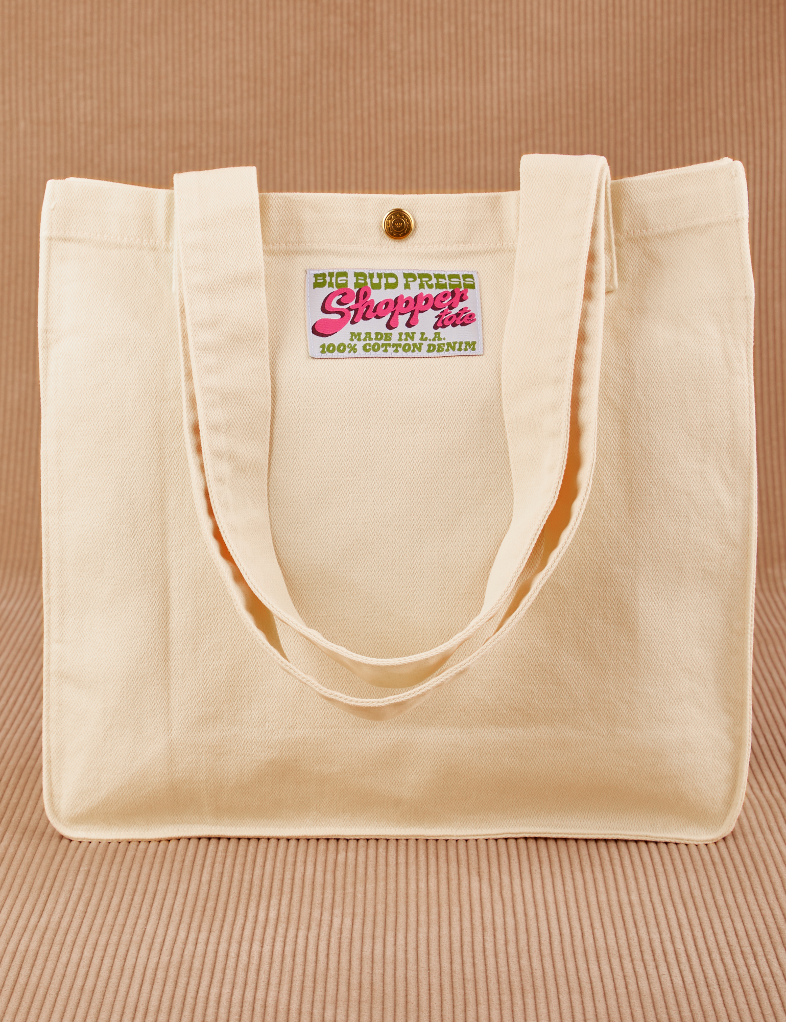 Shopper Tote Bag in vintage off-white