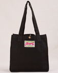 Shopper Tote Bag in Black