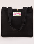 Shopper Tote Bag in Black