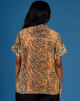 Pantry Button-Up - Tiger Print