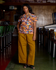 Hot Dogs & Beer & Wine & Pretzels Pantry Button-Up