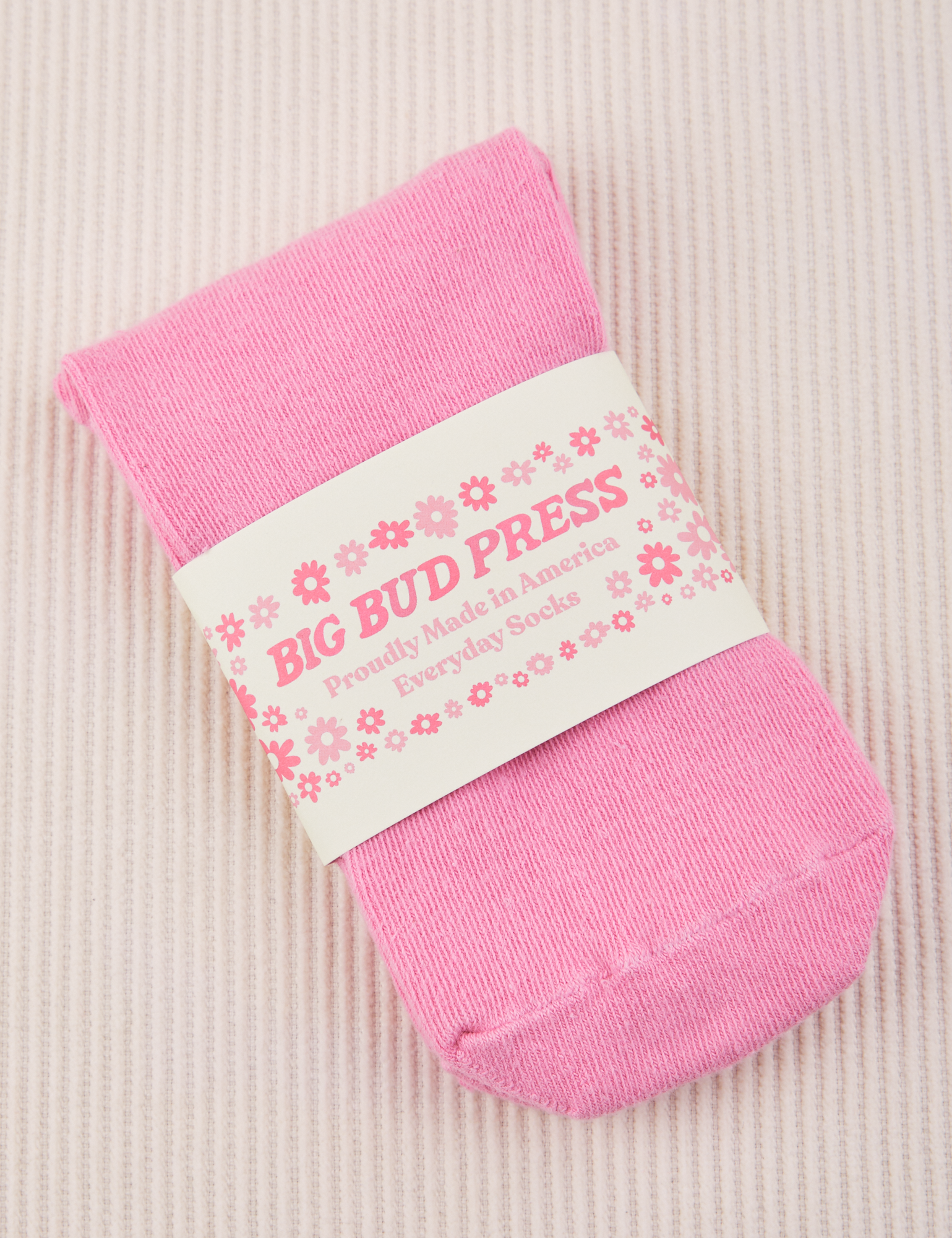 Everyday Sock in Bubblegum Pink