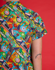 Pinball Playfield Pantry Button-Up