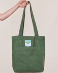 Everyday Tote Bag in Dark Emerald Green