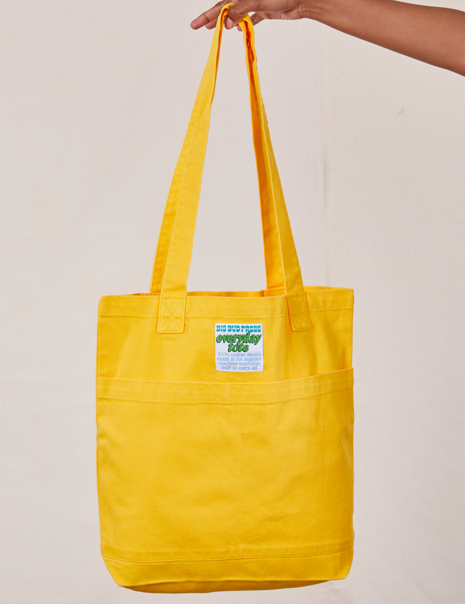 Everyday Tote Bag in Sunshine Yellow