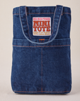 Denim Mini Tote Bag in Dark Wash