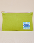 Pencil Pouch in Gross Green